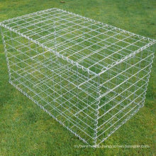 Vidaxl Zhuoda Gabion Mesh 76X76mm Wire 3mm Galvanized Welded Gabion Mesh Basket 1X0.5X0.5m